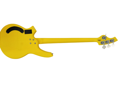 Custom Aether Bongo Yellow 4 String Bass - Image 6