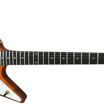 Custom Crown Korina Explorer Natural Mahogany Split Type Headstock Guitar - Image 5