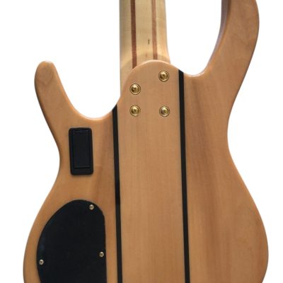 Custom Denver Elite Figured Wood Quilted Maple 5 String Bass Maple Fretboard - Image 3