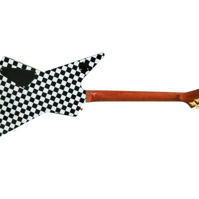Custom Crown Rick Hamer Korina Checkerboard Electric Guitar - Image 6