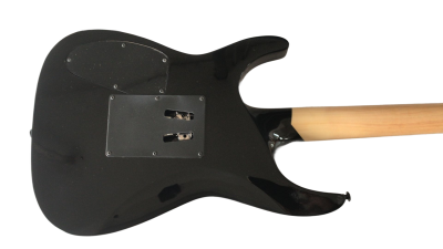 Custom Obsidian Karloff Mahogany Wood Body Mummy Electric Guitar - Image 7
