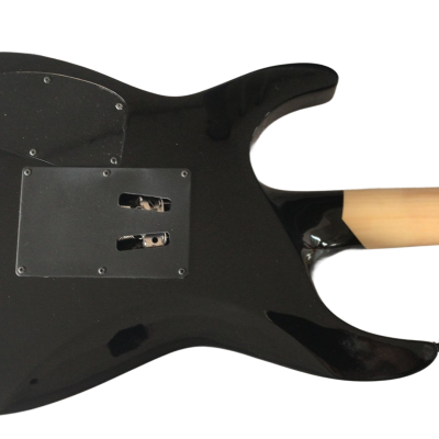 Custom Obsidian Karloff Mahogany Wood Body Mummy Electric Guitar - Image 7