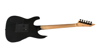 Custom Obsidian Karloff Mahogany Wood Body Mummy Electric Guitar - Image 4