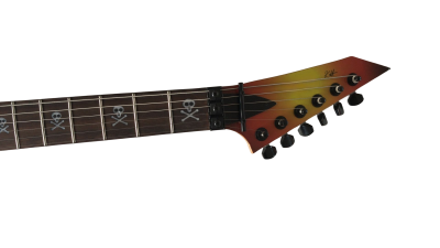 Custom Obsidian Karloff Mahogany Wood Body Mummy Electric Guitar - Image 3