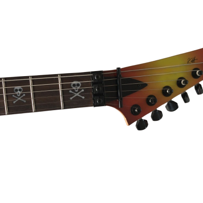 Custom Obsidian Karloff Mahogany Wood Body Mummy Electric Guitar - Image 3