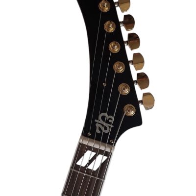 Custom Crown Korina Explorer Tobacco Burst Guitar Left Handed - Image 6