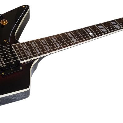 Custom Crown Korina Explorer Tobacco Burst Guitar Left Handed - Image 7