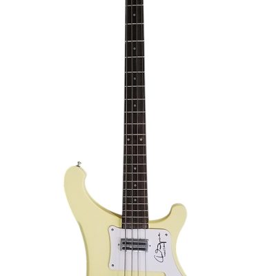 Custom Nova 4001CS Chris Squire Light Cream Colorglo 4 String Bass - Image 2