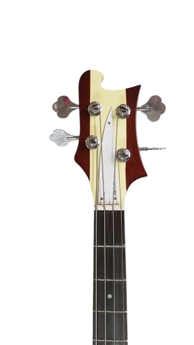 Custom Nova Chris Squire Light Cream Colorglo 4 String Bass - Image 3