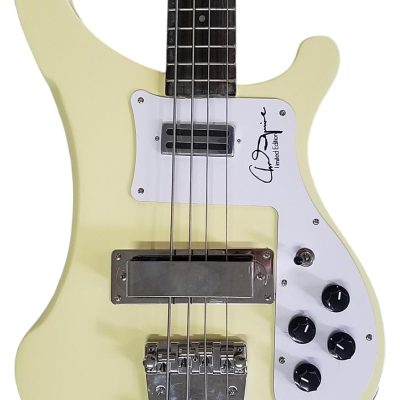 Custom Nova 4001CS Chris Squire Light Cream Colorglo 4 String Bass
