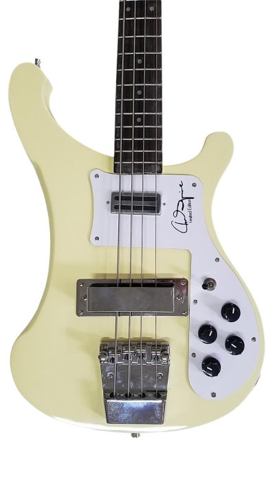 Custom Nova Chris Squire Light Cream Colorglo 4 String Bass