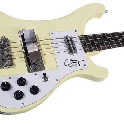 Custom Nova 4001CS Chris Squire Light Cream Colorglo 4 String Bass - Image 5