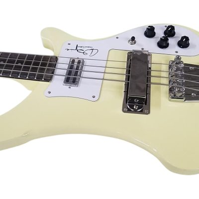 Custom Nova 4001CS Chris Squire Light Cream Colorglo 4 String Bass - Image 7