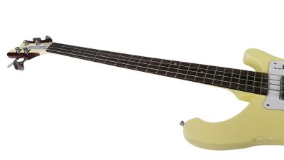 Custom Nova Chris Squire Light Cream Colorglo 4 String Bass - Image 8