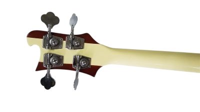Custom Nova Chris Squire Light Cream Colorglo 4 String Bass - Image 11