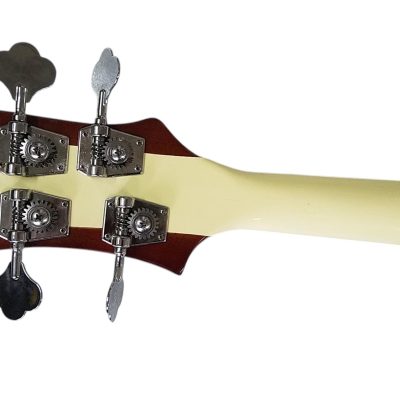 Custom Nova 4001CS Chris Squire Light Cream Colorglo 4 String Bass - Image 11