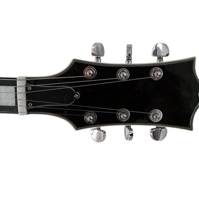Custom Crown Gray Blue Burst Electric Guitar - Image 10