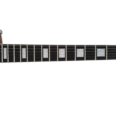 Custom Crown Gray Blue Burst Electric Guitar - Image 9