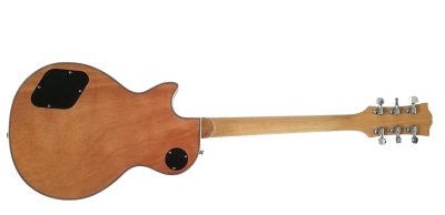 Custom Crown Gray Blue Burst Electric Guitar - Image 6