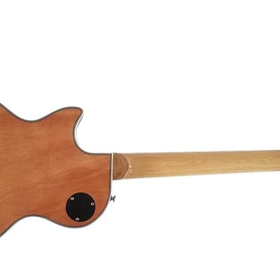 Custom Crown Gray Blue Burst Electric Guitar - Image 6