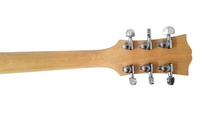 Custom Crown Gray Blue Burst Electric Guitar - Image 5