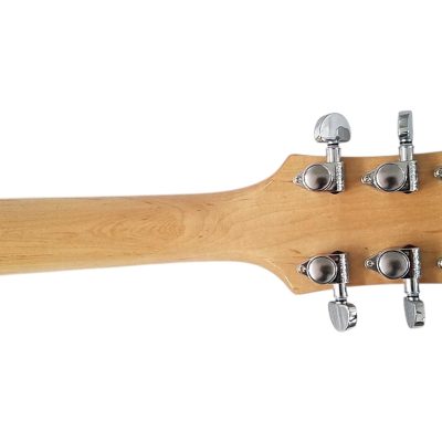 Custom Crown Gray Blue Burst Electric Guitar - Image 5