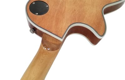 Custom Crown Gray Blue Burst Electric Guitar - Image 3