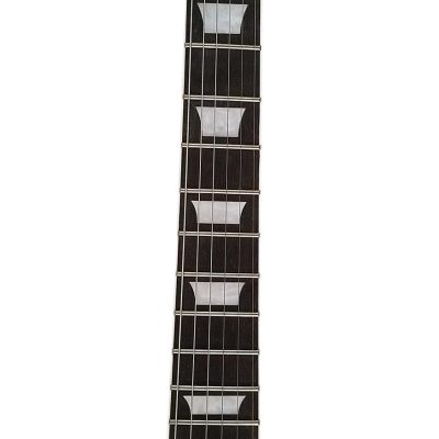 Custom Crown Root Beer Flame Maple Top Finish Electric Guitar - Image 5