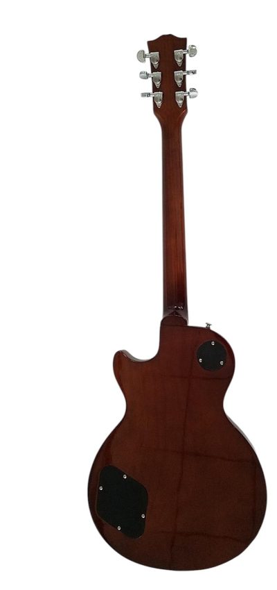 Custom Crown Root Beer Flame Maple Top Finish Electric Guitar - Image 3