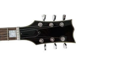 Custom Crown Gray Burst Tribute Electric Guitar - Image 9