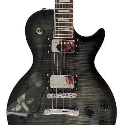 Custom Crown Gray Burst Tribute Electric Guitar