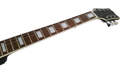 Custom Crown Gray Burst Tribute Electric Guitar - Image 8