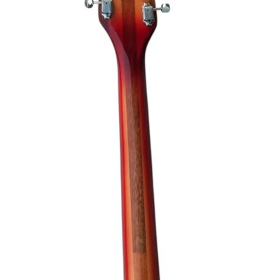 Custom Nova Cherry Fireglo 325 Fhole Neck Through Body Guitar - Image 7