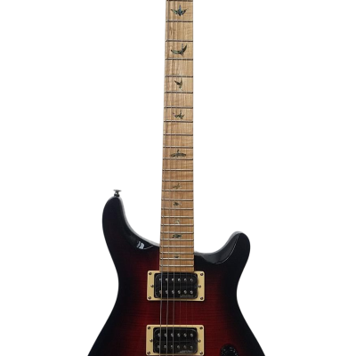 Custom Monarch Scarlet Red Burst Electric Guitar - Image 10