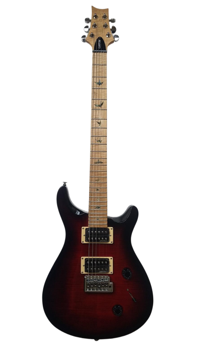 Custom Monarch Scarlet Red Burst Electric Guitar - Image 10