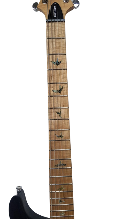 Custom Monarch Scarlet Red Burst Electric Guitar - Image 9