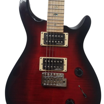 Custom Monarch Scarlet Red Burst Electric Guitar