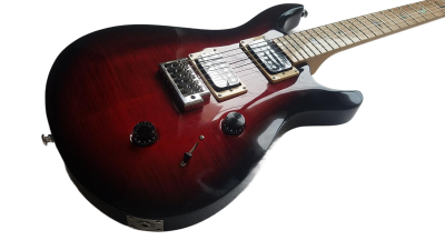 Custom Monarch Scarlet Red Burst Electric Guitar - Image 7