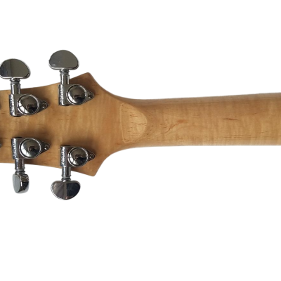 Custom Monarch Scarlet Red Burst Electric Guitar - Image 4