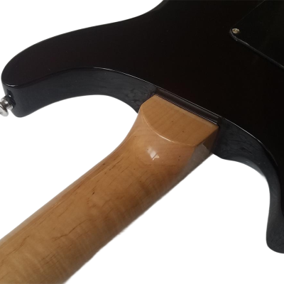 Custom Monarch Scarlet Red Burst Electric Guitar - Image 3