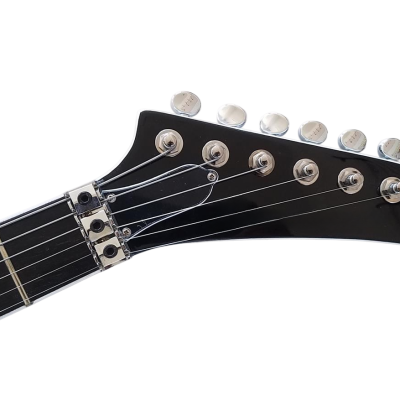 Custom Crown Matthias Jabs Arctic White Tremolo Korina Guitar Scorpions - Image 3