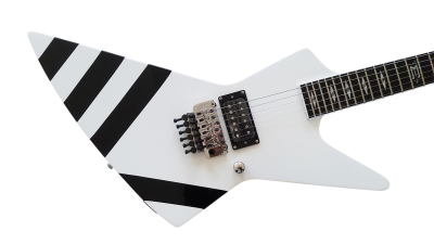 Custom Crown Matthias Jabs Arctic White Tremolo Korina Guitar Scorpions
