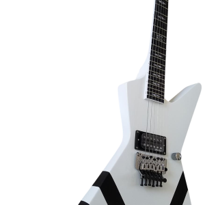 Alternative view of Custom Crown Matthias Jabs Arctic White Tremolo Korina Guitar Scorpions