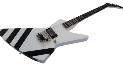 Custom Crown Matthias Jabs Arctic White Tremolo Korina Guitar Scorpions - Image 5