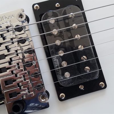 Custom Crown Matthias Jabs Arctic White Tremolo Korina Guitar Scorpions - Image 12