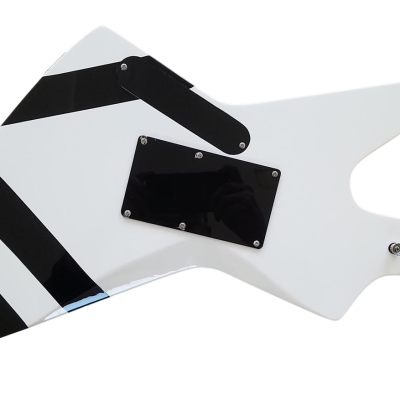 Custom Crown Matthias Jabs Arctic White Tremolo Korina Guitar Scorpions - Image 9
