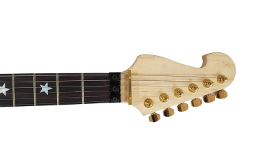 Custom Aurelius Nuno N4 Bettencourt Natural Finish Electric Guitar Floyd Rose Tremolo - Image 3