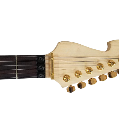 Custom Aurelius Nuno N4 Bettencourt Natural Finish Electric Guitar - Image 3