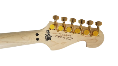 Custom Aurelius Nuno N4 Bettencourt Natural Finish Electric Guitar Floyd Rose Tremolo - Image 8