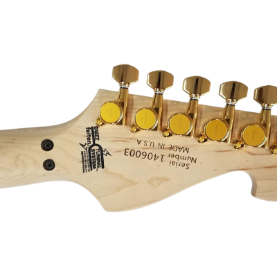 Custom Aurelius Nuno N4 Bettencourt Natural Finish Electric Guitar - Image 8